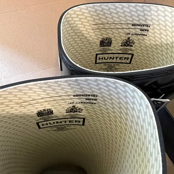 HUNTER Women’s Original Tall GLOSS Rain Boots Size 5 - Picture 5 of 5